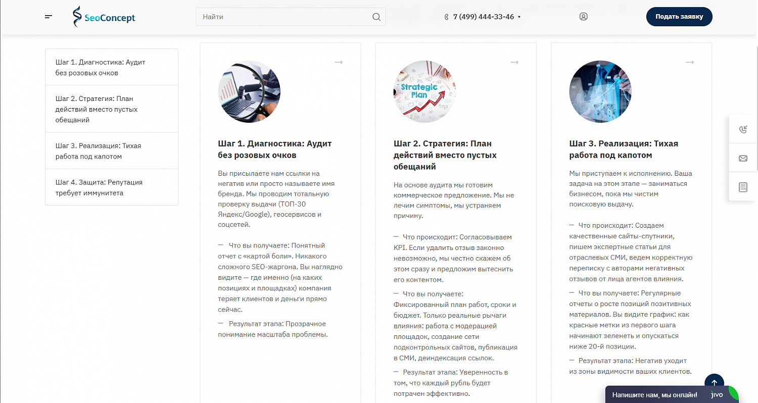 Репутационное агентство Seo Concept