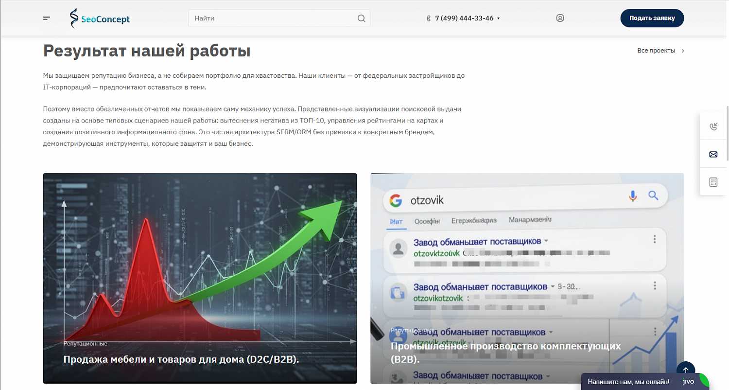 Репутационное агентство Seo Concept